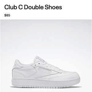 Reebok- Club C Double Shoes, Size 8.5